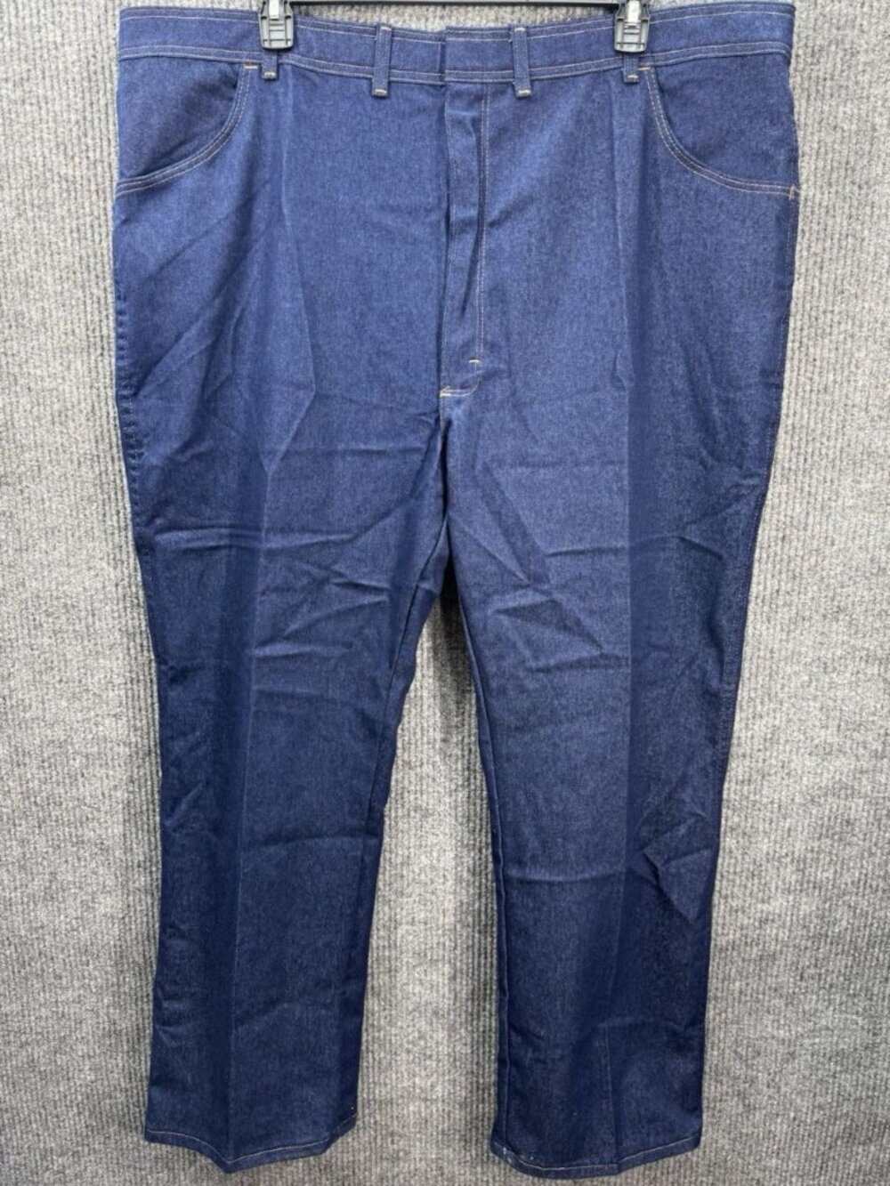 Vintage Wrangler Hero Jeans Mens 48x30 Blue Dark Wash Stretch USA 85498PS NEW - Picture 1 of 11
